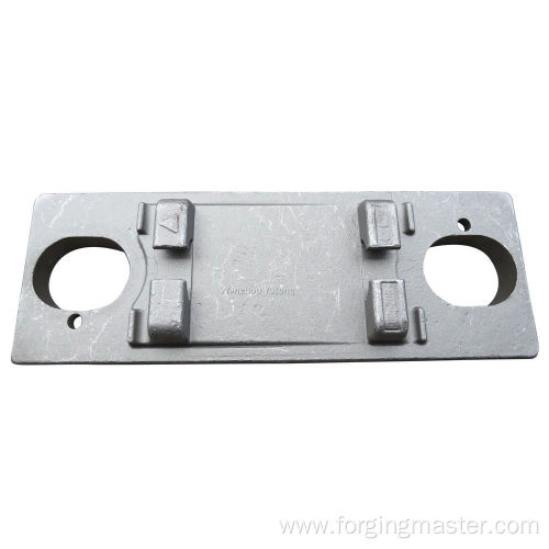 forging service for railroad plate